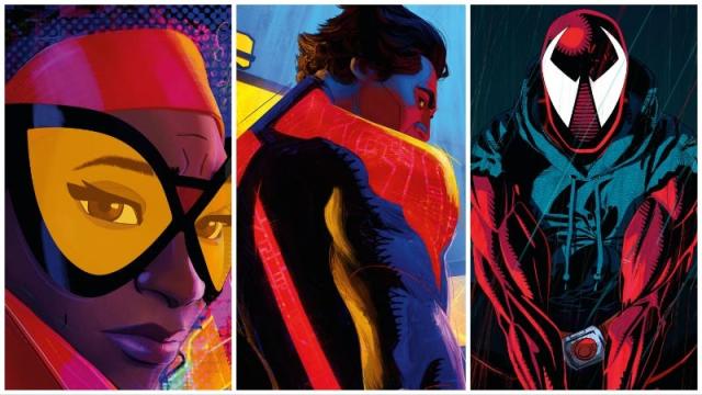 Meet the Spider Society in These Spider-Man: Across the Spider-Verse Posters