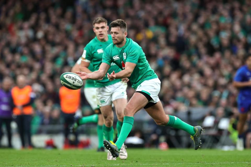 Ross Byrne is now Johnny Sexton’s primary back-up at Ireland fly half (Getty Images)