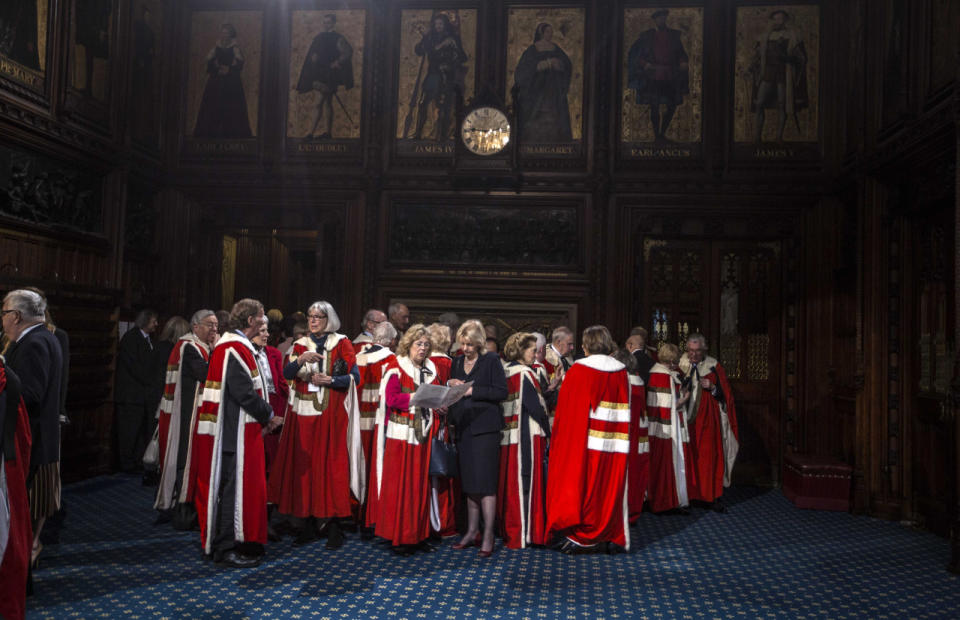 Gathering For The Ceremony