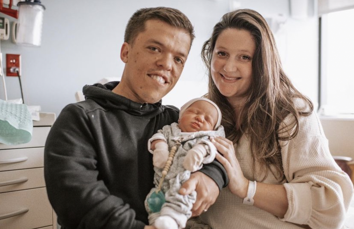 Zach and Tori Roloff revealed their newborn son, Josiah, has achondroplasia in an exclusive interview with Us Weekly. (Photo via Instagram/toriroloff)