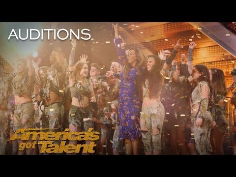 <p>Many acrobatic acts have impressed the judges on <em>AGT</em> before, but none captured their attention quite like the Austria-based group Zurcaroh did. All 48 athletes owned the stage during a performance that was described by Howie and Heidi simply as "wow!" Host Tyra Banks was particularly stoked about the group and quickly interjected with a golden buzzer nomination before even letting the panel vote on the act. Judging by all their reactions though, a vote probably wasn't necessary anyway. </p><p><a rel="nofollow noopener" href="https://www.youtube.com/watch?v=EJjh19zO1lk" target="_blank" data-ylk="slk:See the original post on Youtube;elm:context_link;itc:0;sec:content-canvas" class="link ">See the original post on Youtube</a></p>