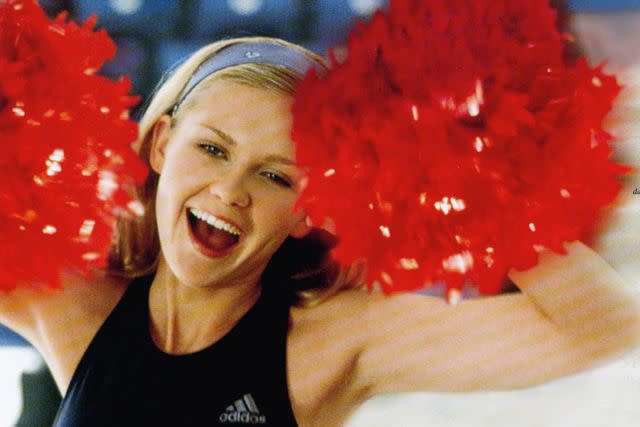 <p>Universal/courtesy Everett Collection</p> Kirsten Dunst in 'Bring It On'