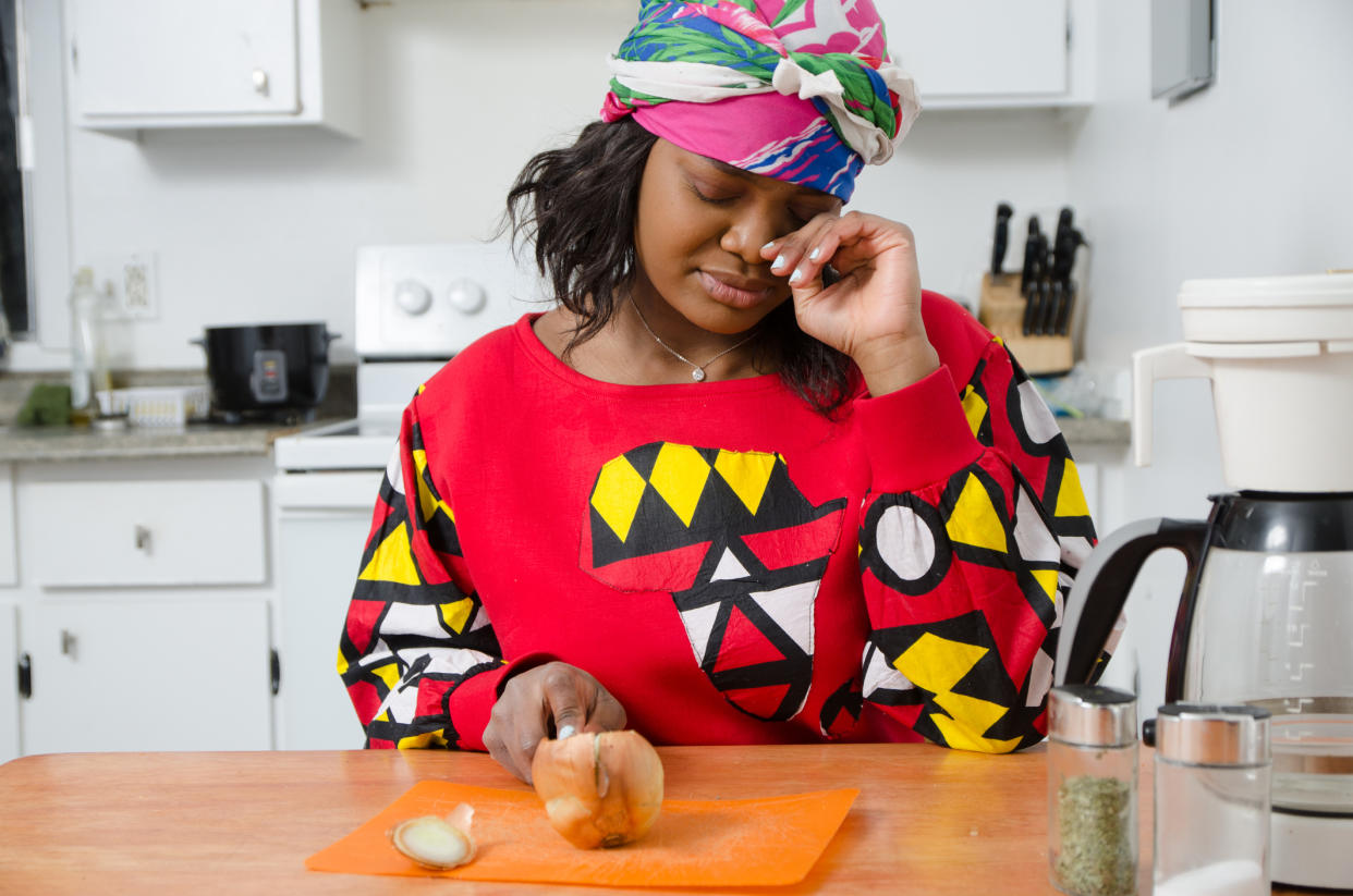 It is the acid in onions that makes us cry while chopping them. (Getty Images)