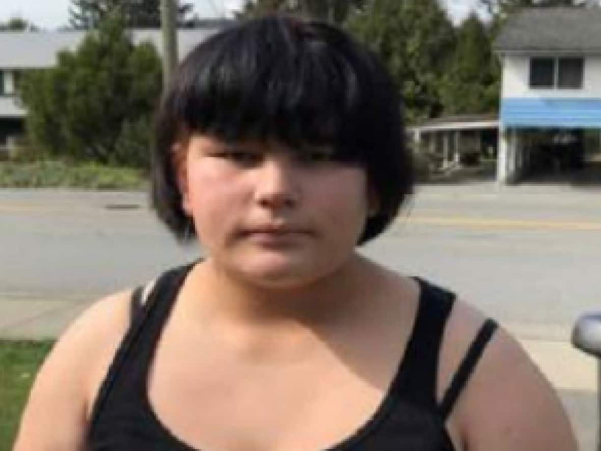 Noelle O'Soup was reported missing on May 12, 2021. Her body was found in an apartment at the corner of Heatley Avenue and Hastings Street on May 1. (RCMP - image credit)