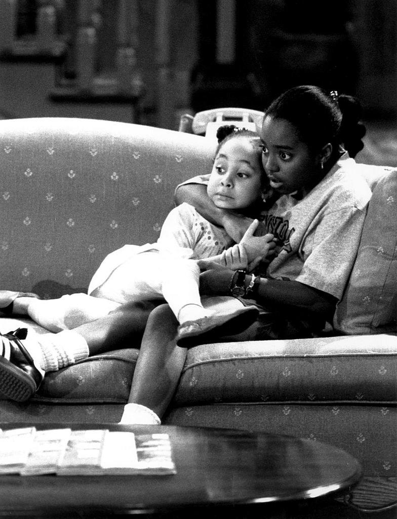 Young Raven-Symoné on "The Cosby Show."