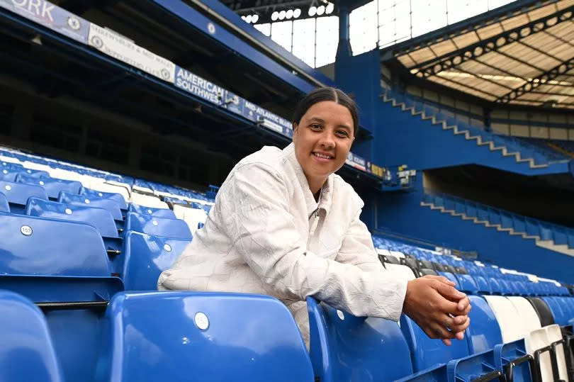 Sam Kerr has signed a new Chelsea contract