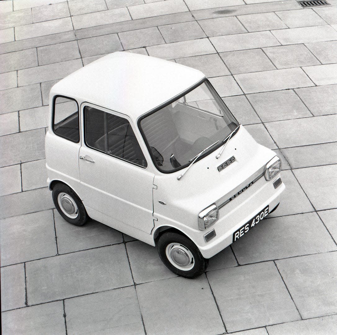 This 1967 Ford Comuta is among 100 concept car images that Ford Motor Co. just added to its online archive site. Images are now available to the public for free downloading.