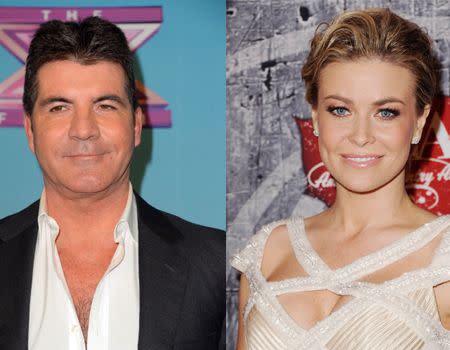 Cute couple? Simon Cowell and Carmen Electra. Photo: Getty Images