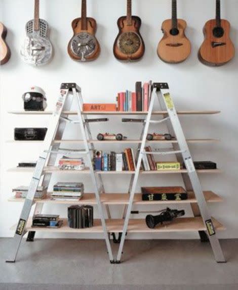 Ladder Shelves