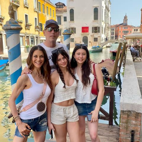 <p>Samantha Harris/Instagram</p> Samantha Harris and her family on vacation.