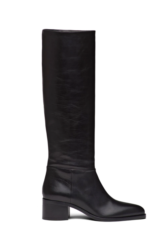 Prada Pointed Toe Tall Boots