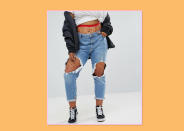 <p>The ’90s grunge trend is making a major comeback. Available in a variety of colors, fishnet tights should be worn under your favorite destroyed denim for a cool-girl look with just enough edge. ASOS Curve Oversized Fishnet Tights, $10, <a rel="nofollow noopener" href="http://us.asos.com/asos-curve/asos-curve-oversized-fishnet-tights-red/prd/7996681?iid=7996681&clr=Red&SearchQuery=curve%20tights&pgesize=28&pge=0&totalstyles=28&gridsize=3&gridrow=1&gridcolumn=2" target="_blank" data-ylk="slk:ASOS;elm:context_link;itc:0;sec:content-canvas" class="link ">ASOS </a> </p>