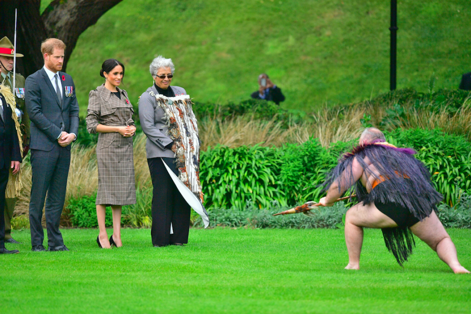 A pōwhiri was performed. Photo: Getty