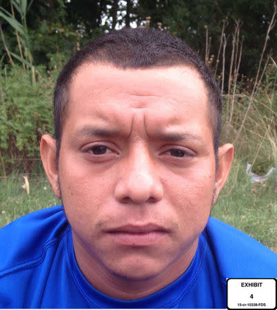 Luis Solis Vasquez, 27, appears in a handout photo provided by the U.S. Attorney's Office for the District of Massachusetts, April 23, 2018. Attorney's Office for the District of Massachusetts/Handout via REUTERS
