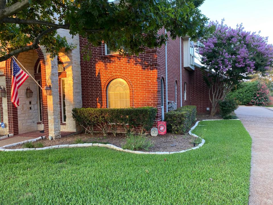 Jim Ward's Texas home.