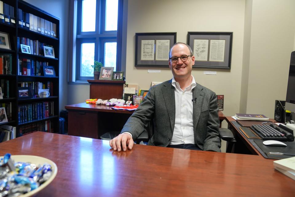 Joseph Fishman, a professor at Vanderbilt Law School, teaches intellectual property classes.