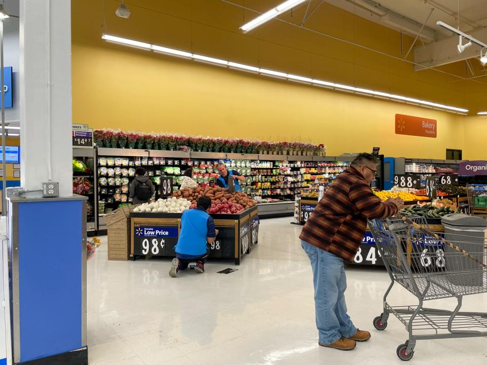 Walmart in California on Black Friday