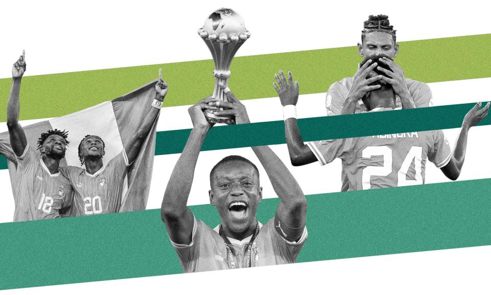 <span>Ivory Coast have won the Africa Cup of Nations three times. </span><span>Composite: Guardian design</span>