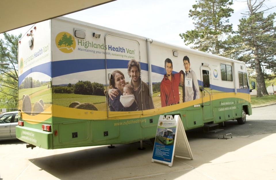 The Zufall Health Center’s Highlands Health Van.