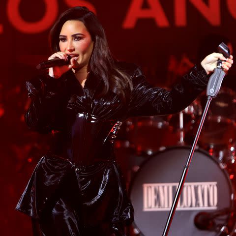 <p>Matt Winkelmeyer/Getty</p> Demi Lovato