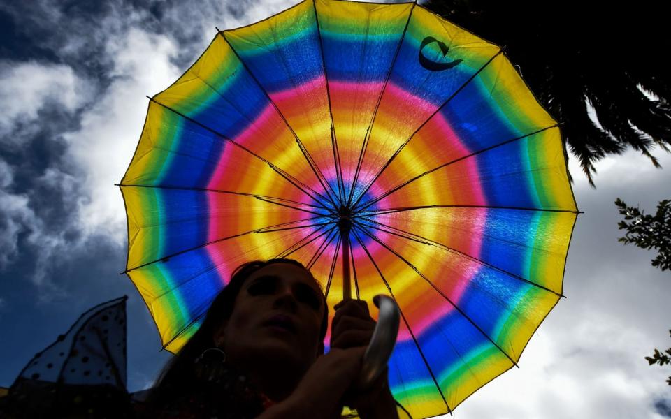 Pride isn’t just for gay men and lesbians, it’s for anyone under the LGBTQIA umbrella - Credit:  RAUL ARBOLEDA/AFP
