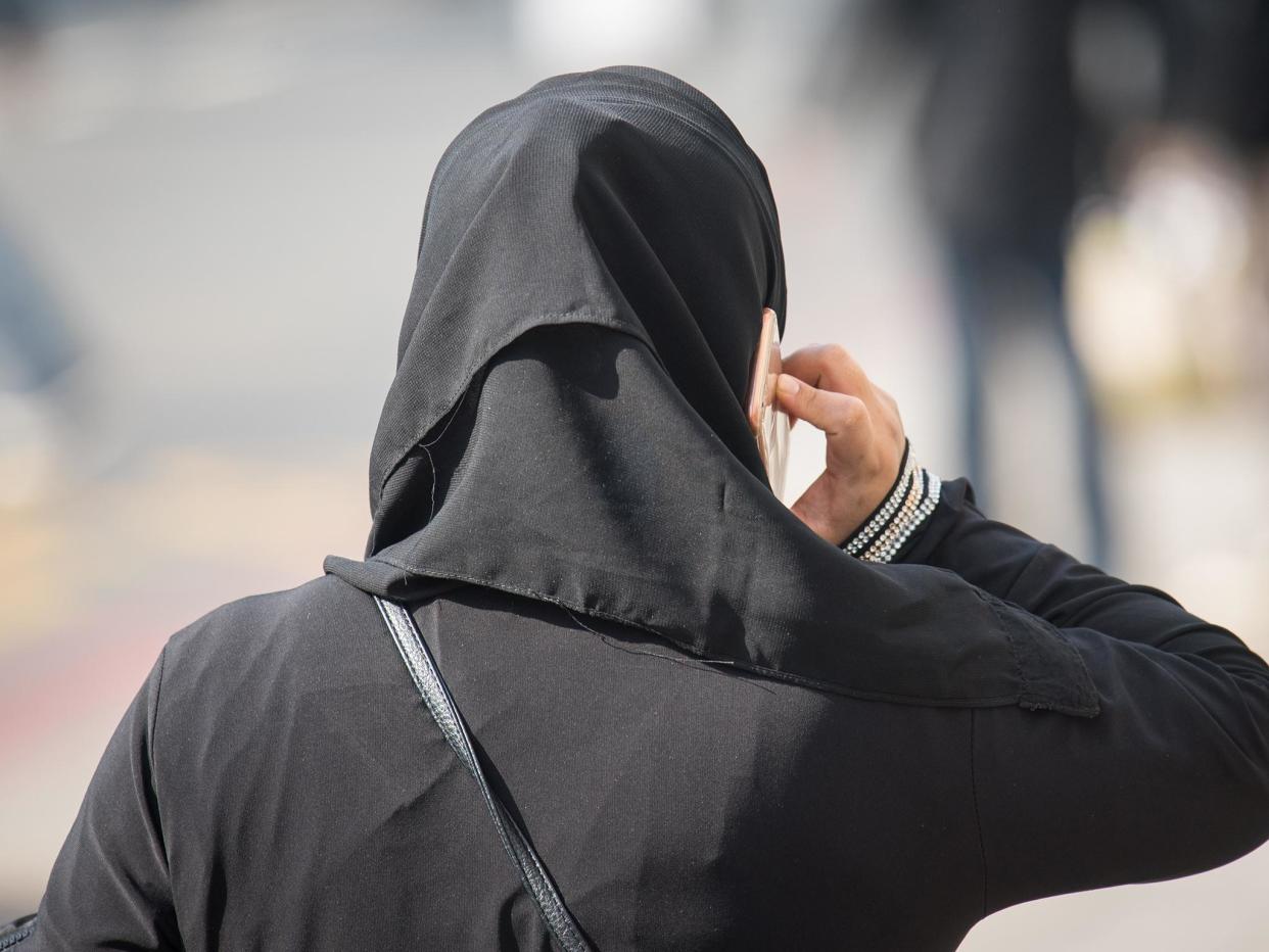 Women who wear a traditional Islamic garments, such as a hijab, niqab or jilbab, were significantly more likely worry about abuse: PA