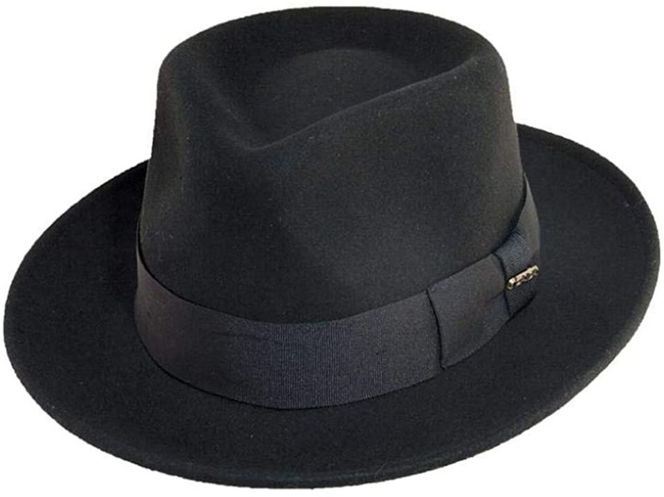 Scala Classico Men's Crushable Wool Felt Fedora