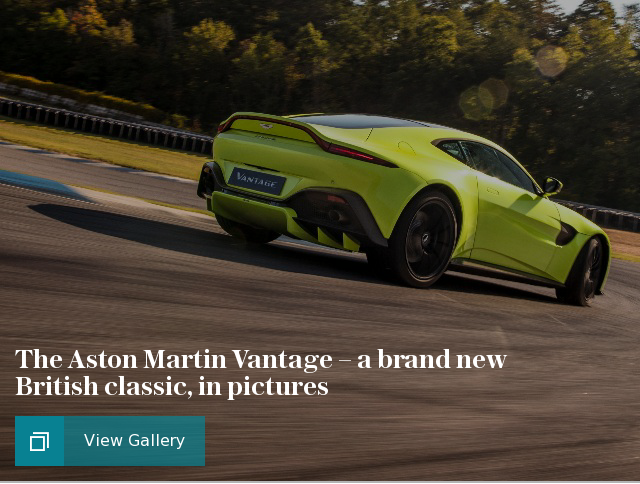 The Aston Martin Vantage – a brand new British classic, in pictures