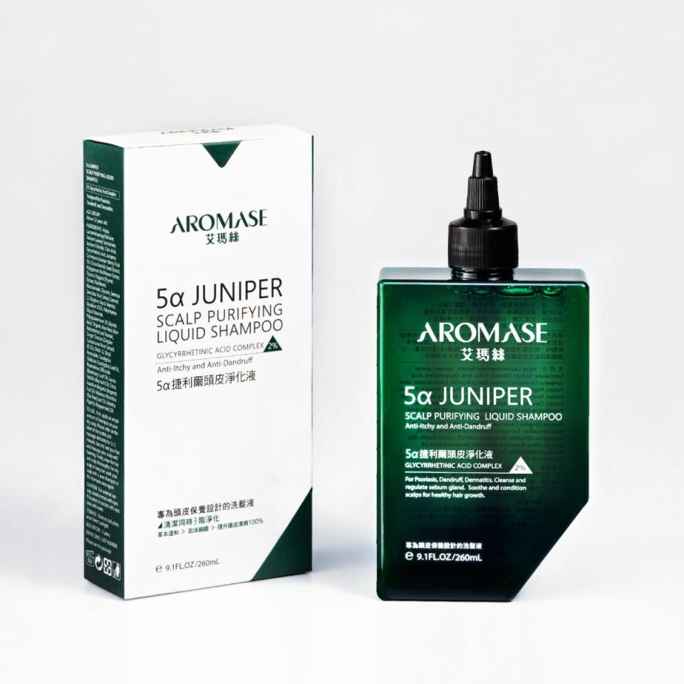 Aromase艾瑪絲 5α捷利爾頭皮淨化液260mL/NT$ 350；820mL/NT$ 950