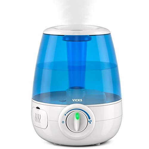 6) Vicks Filter-Free Ultrasonic Cool Mist Humidifier