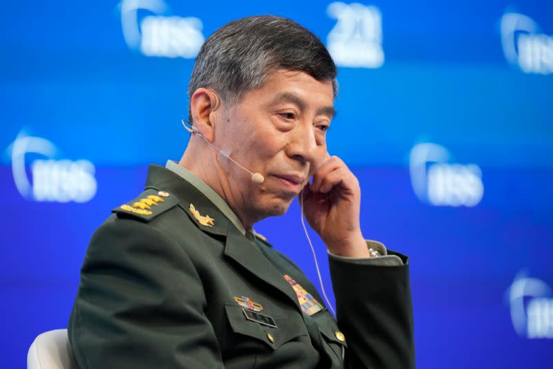 ▲中國國防部長從大眾視野前消失已超過兩個禮拜。（圖／美聯社／達志影像）