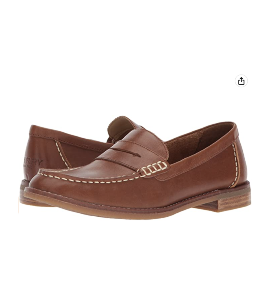 <p><strong>Sperry</strong></p><p>amazon.com</p><p><strong>$111.62</strong></p><p>Sure, you might associate Sperry with boat shoes, but the brand has great loafers, too. Case in point: These penny loafers that have more than 2,500 reviews and a 4.4-star rating out of 5. </p><p><strong><a href="https://www.amazon.com/gp/customer-reviews/RH6BI8BHUWL4X/ref=cm_cr_dp_d_rvw_ttl?ie=UTF8&ASIN=B086DKMSZR&tag=syn-yahoo-20&ascsubtag=%5Bartid%7C10049.g.35395185%5Bsrc%7Cyahoo-us" rel="nofollow noopener" target="_blank" data-ylk="slk:Glowing Review;elm:context_link;itc:0;sec:content-canvas" class="link ">Glowing Review</a>:</strong> "These loafers didn't require any breaking in; they felt perfect the first time I tried them on. They offer more support and cushion than most loafers, and I keep describing them as 'walking on pillows.'"</p>