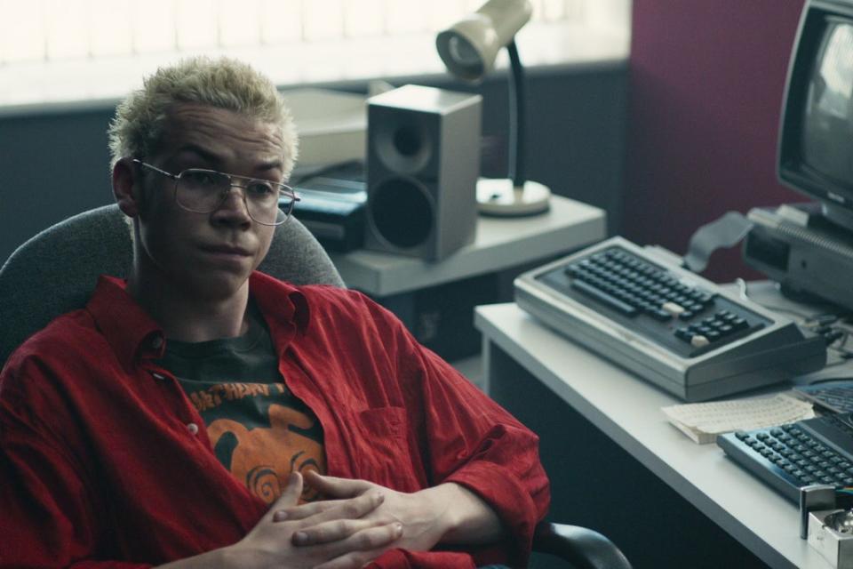 Will Poulter como el creador de juegos Colin Ritman en ‘Bandersnatch’ (Netflix/Kobal/Shutterstock)