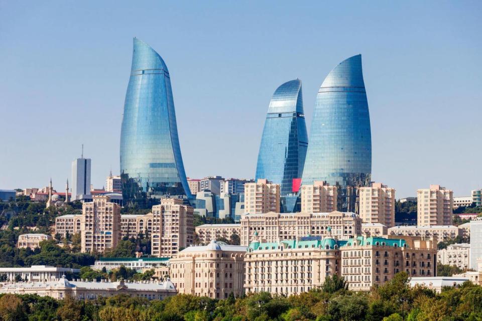 Baku’s Flame Towers (iStock)