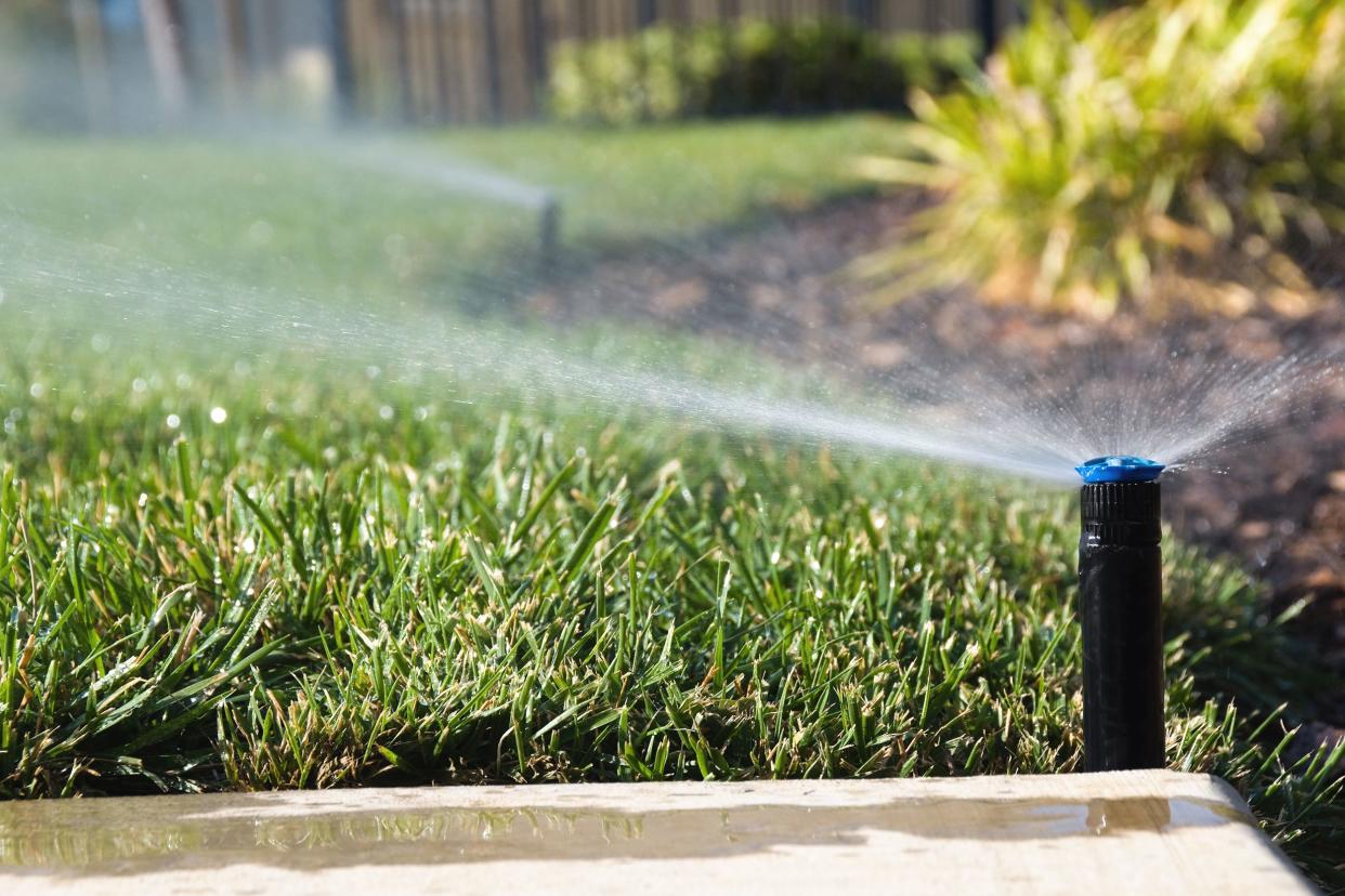 lawn sprinklers