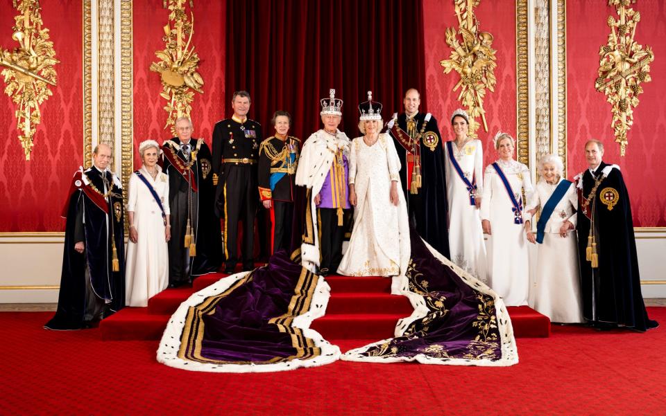 official coronation portraits - Hugo Burnand/Royal Household 2023/PA Wire