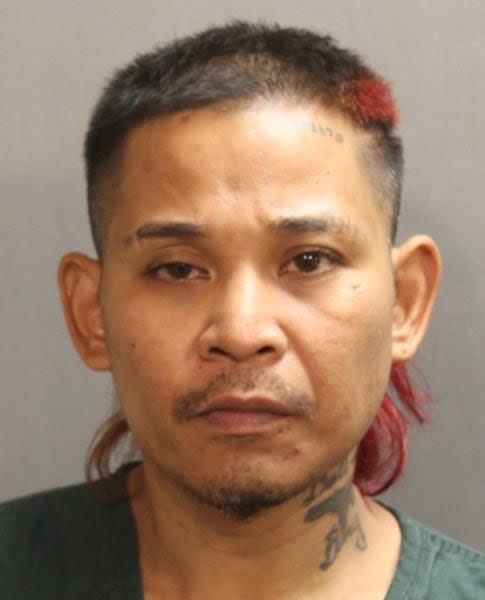 Nino Jesus Perez, 41: Possession of a controlled substance, resisting an officer with violence