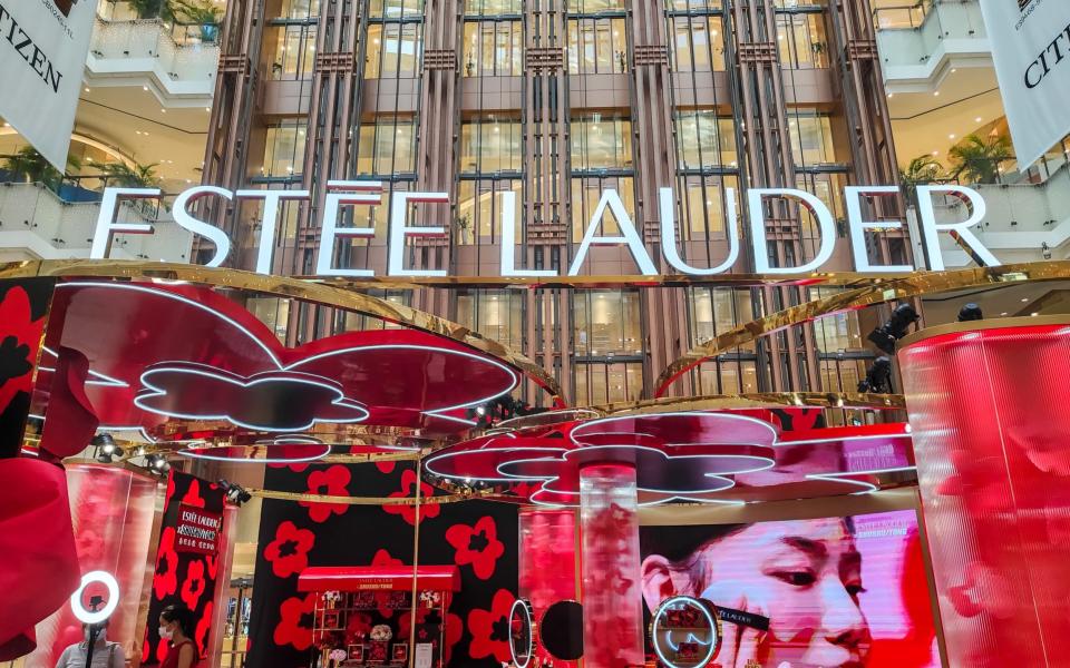 An Estee Lauder pop-up store in Shanghai - Costfoto/Future Publishing via Getty Images