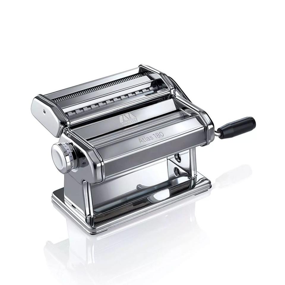 <p><a href="https://go.redirectingat.com?id=74968X1596630&url=https%3A%2F%2Fwww.surlatable.com%2Fatlasr-marcato-pasta-machine-180mm%2FPRO-167710.html&sref=https%3A%2F%2Fwww.elle.com%2Ffashion%2Fshopping%2Fg46525028%2Fbest-valentines-day-gifts-for-boyfriend%2F" rel="nofollow noopener" target="_blank" data-ylk="slk:Shop Now;elm:context_link;itc:0;sec:content-canvas" class="link ">Shop Now</a></p><p>Atlas Pasta Machine </p><p>surlatable.com</p><p>$99.95</p><span class="copyright">Sur La Table</span>