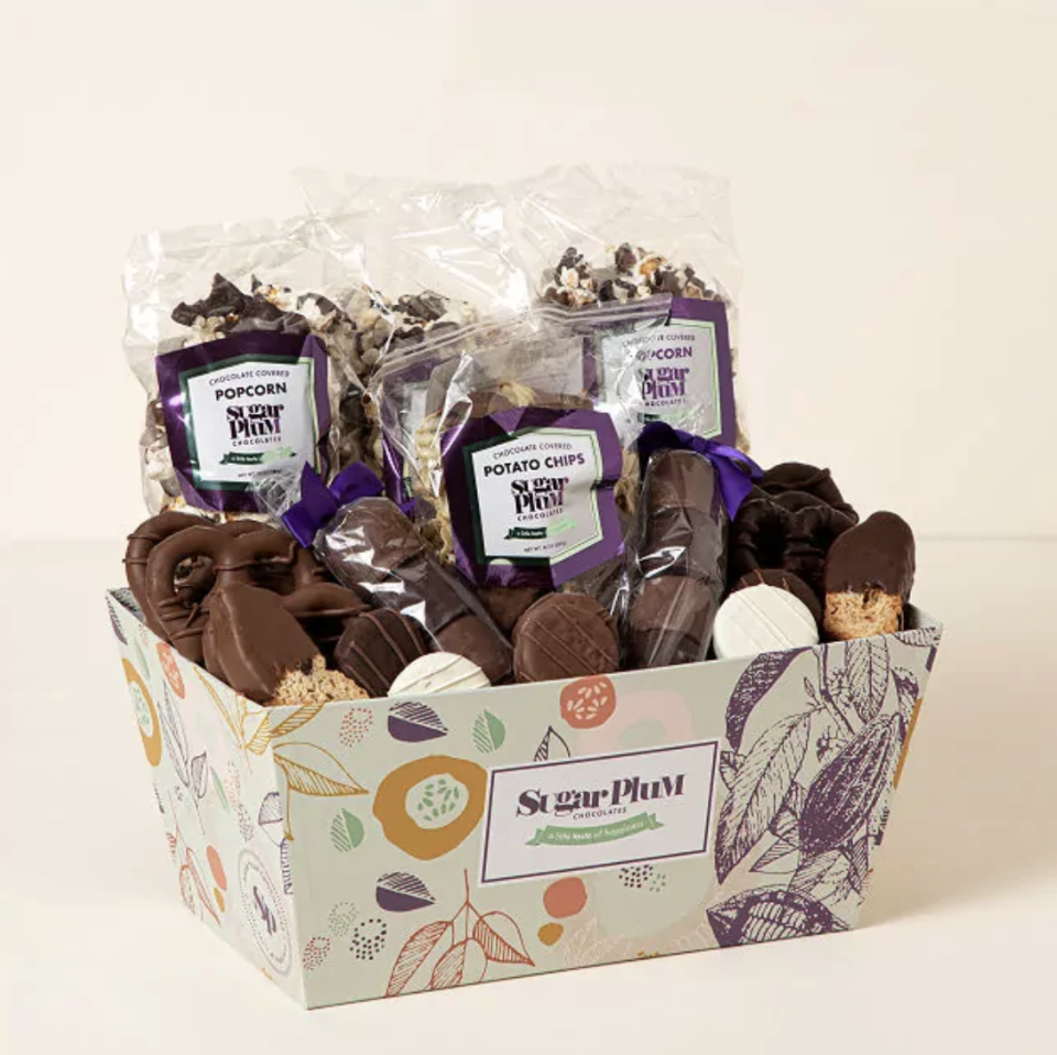 <p><a href="https://go.redirectingat.com?id=74968X1596630&url=https%3A%2F%2Fwww.uncommongoods.com%2Fproduct%2Fthe-ultimate-chocolate-gift-basket&sref=https%3A%2F%2Fwww.housebeautiful.com%2Fshopping%2Fhome-accessories%2Fg39763891%2Fmothers-day-baskets%2F" rel="nofollow noopener" target="_blank" data-ylk="slk:Shop Now;elm:context_link;itc:0;sec:content-canvas" class="link ">Shop Now</a></p><p>The Ultimate Chocolate Gift Basket</p><p>uncommongoods.com</p><p>$75.00</p>