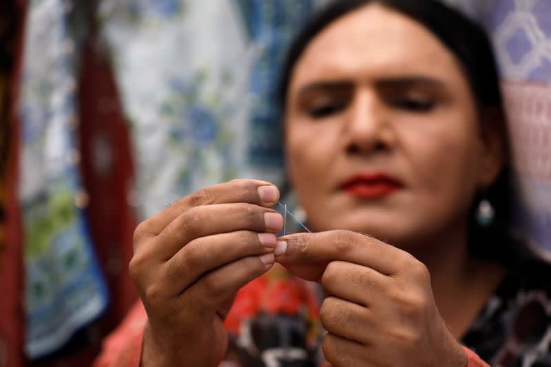 Transgender woman and commercial tailor establishes shop in Karachi