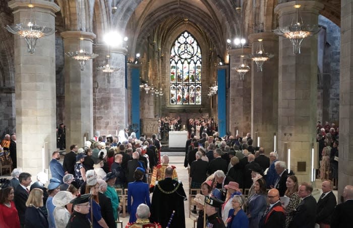 Coronación en Escocia de Carlos y Camilla