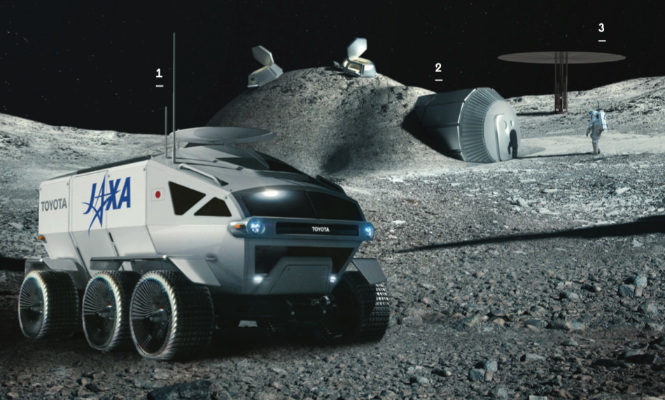 Photo credit: Toyota, ESA, Foster + Partners, NASA