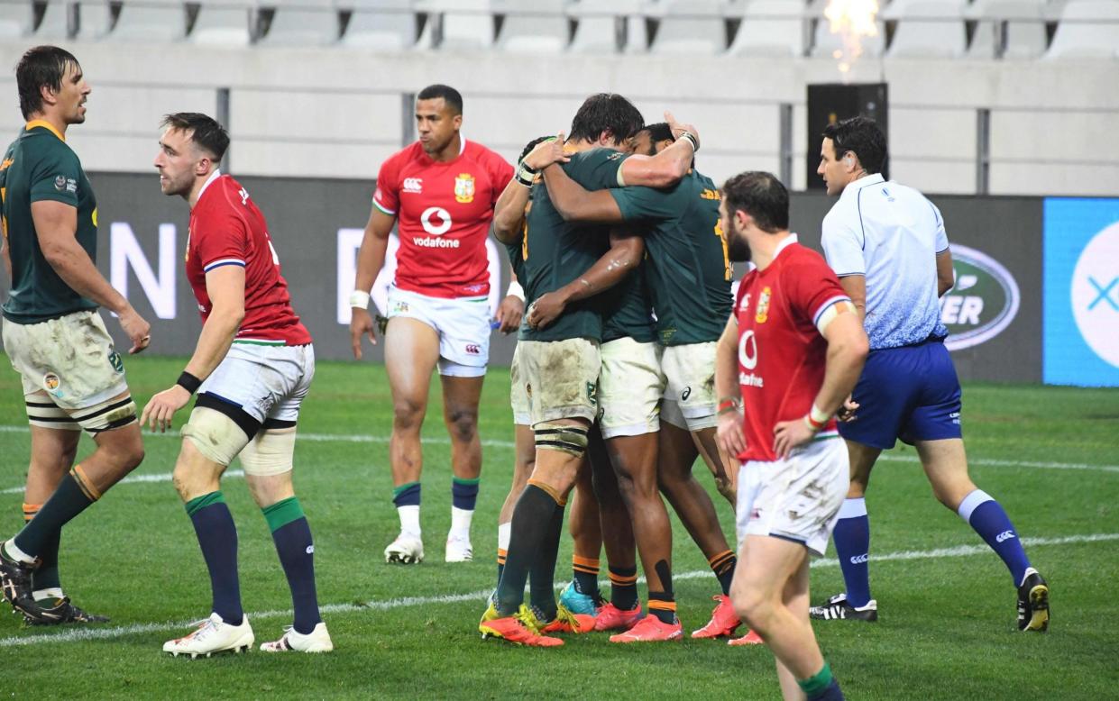 South Africa dominated the second half winning the second 40 minutes 21-0 - AFP