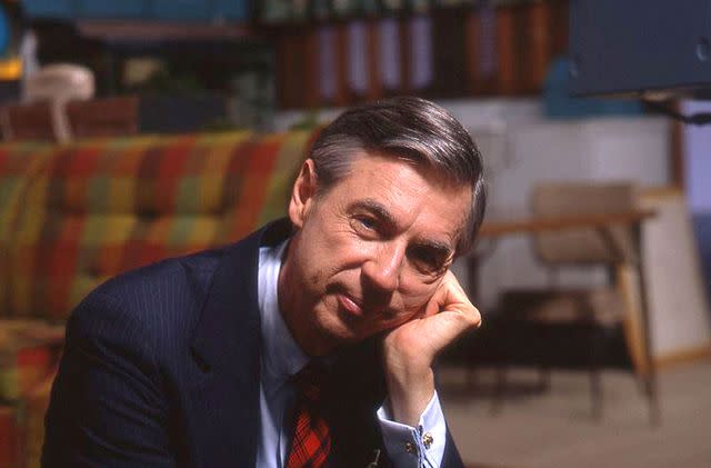 Focus Features Fred Rogers on the set of his show 'Mr. Rogers Neighborhood' from the documentary 'Won't You Be My Neighbor?'