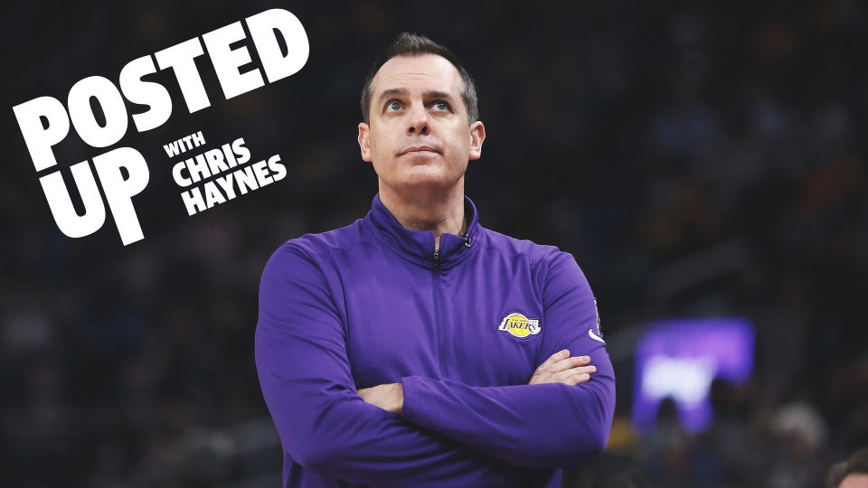 The Los Angeles Lakers fired coach Frank Vogel on Monday after a disappointing 33-49 season. (Photo by Lachlan Cunningham/Getty Images)