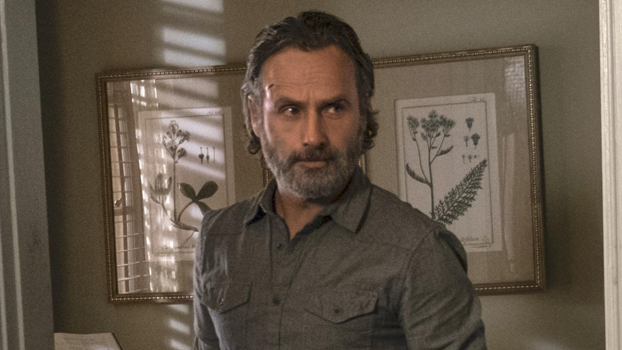  Rick Grimes in The Walking Dead Season 8. 