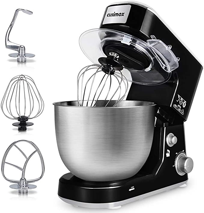 Save $80 on the Cusimax 5-Quart Stand Mixer. Image via Amazon.