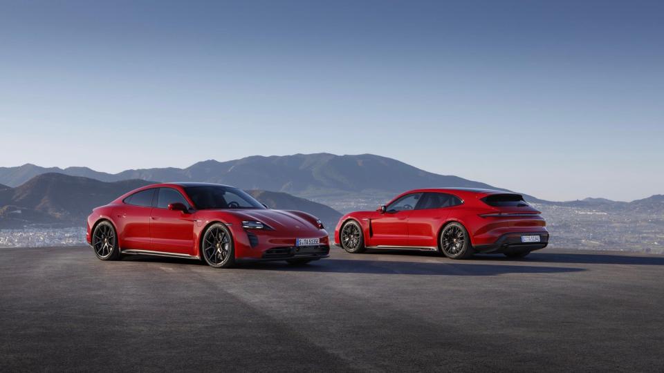 Porsche 2022 Taycan GTS and Taycan GTS Sport Turismo