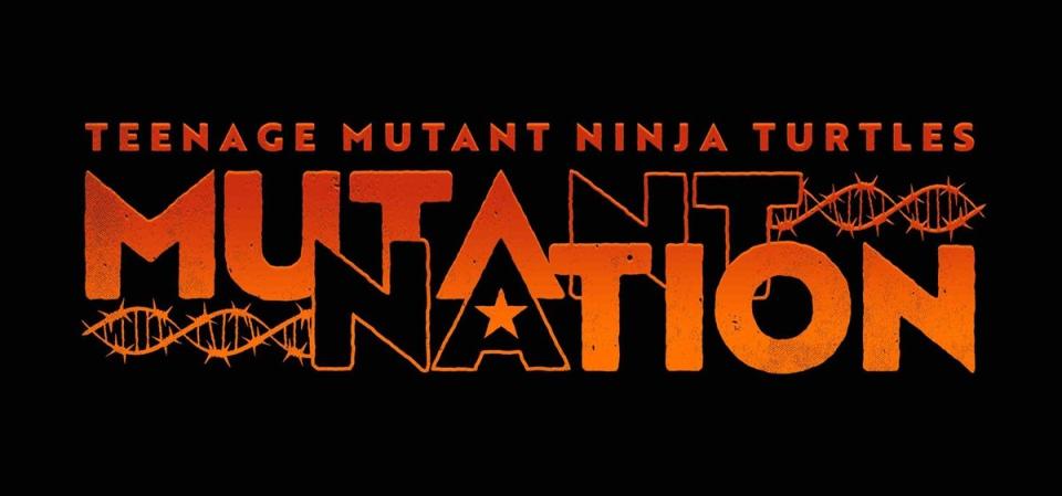 The logo for IDW's Teenage Mutant Ninja Turtles: Mutant Nation.